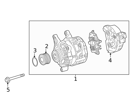Alternator for 2021 Mercedes-Benz A35 AMG #0