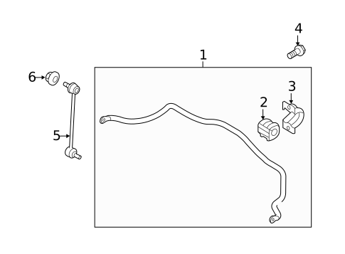 Front Suspension for 2012 Hyundai Sonata #1