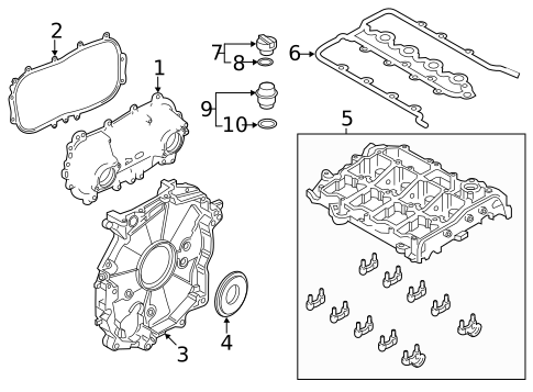 Engine for 2022 Land Rover Range Rover Evoque #6