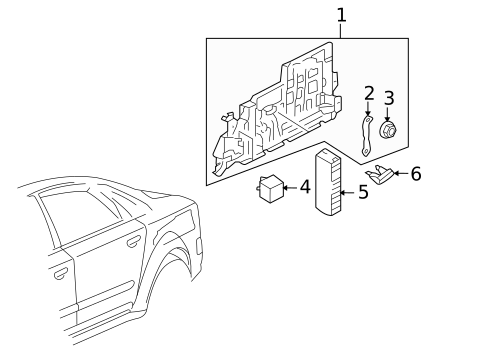 Electrical Components for 2007 Audi A8 Quattro #0
