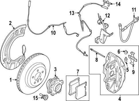 Brake Components for 2023 BMW i4 #2