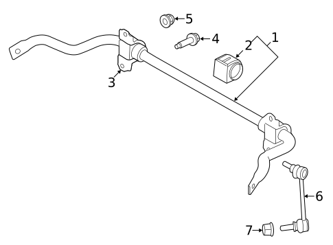 Stabilizer Bar & Components for 2019 Land Rover Range Rover #0
