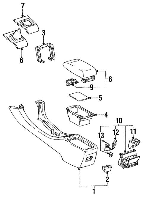 Center for 1995 Lexus ES300 #0