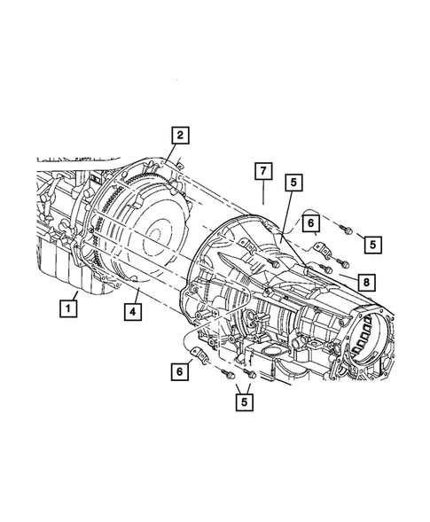 Case and Extension for 2004 Jeep Liberty #3
