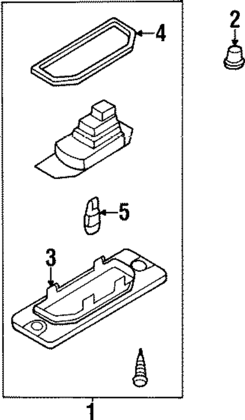 Bulbs - Chassis for 2001 INFINITI Q45 #2
