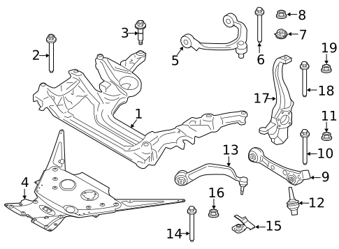 Suspension Components for 2023 BMW M8 Gran Coupe #0
