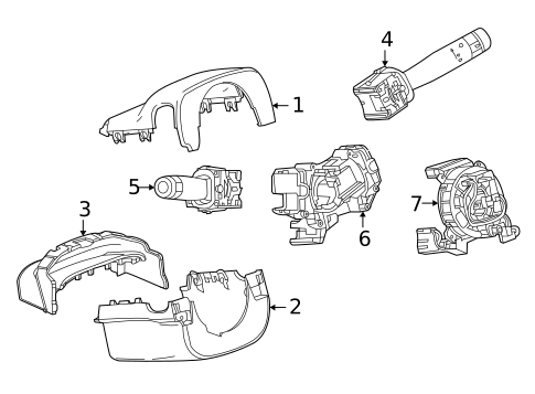 Switches for 2024 Cadillac CT4 #2