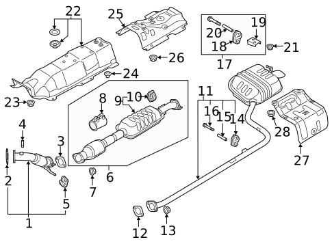 Exhaust Components for 2020 Kia Optima #0