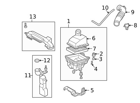 Powertrain Control for 1999 Mazda Protege #3