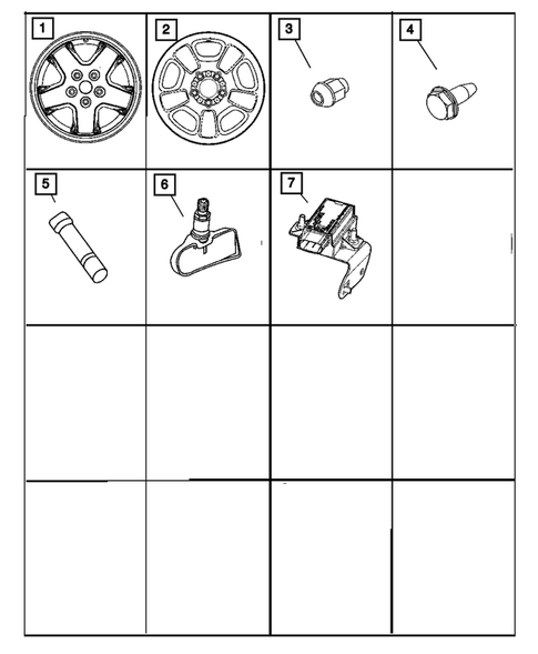 Wheels and Hardware for 2006 Jeep Liberty #0