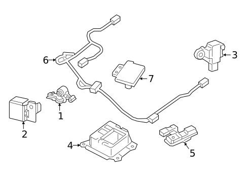 Air Bag Components for 2025 Nissan Kicks Play #2