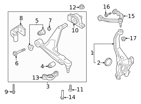 Suspension Components for 2024 Volvo V60 Cross Country #1