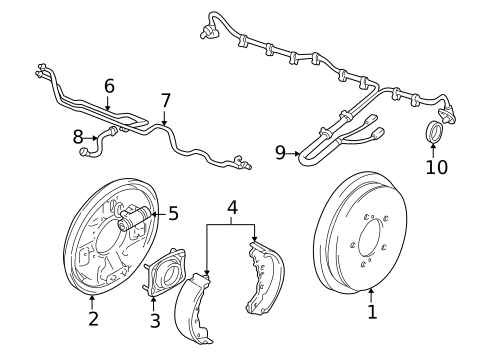 Anti-Lock Brakes for 2003 Suzuki Grand Vitara #1