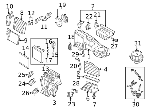 Condenser, Compressor & Lines for 2005 Volkswagen Jetta #2