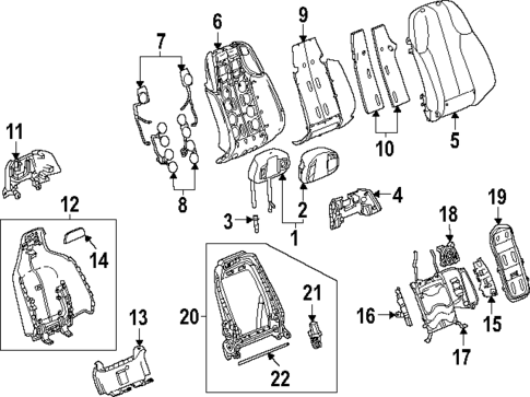Second Row Seats for 2025 Cadillac ESCALADE IQ #3