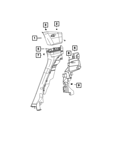 Panels - Moldings - Scuff Plates, Pillar, Cowl, 1/4 Panel Trim and Cargo Covers for 2026 Dodge Charger Daytona #4