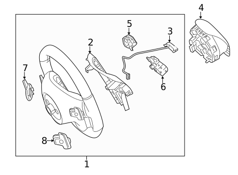 Steering Wheel for 2014 Mercedes-Benz E 350 #0
