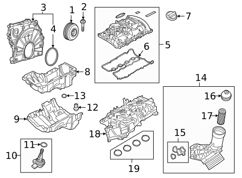 Engine Parts for 2022 BMW 430i Gran Coupe #1