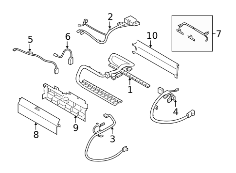 Electrical Components for 2014 INFINITI Q70 #4