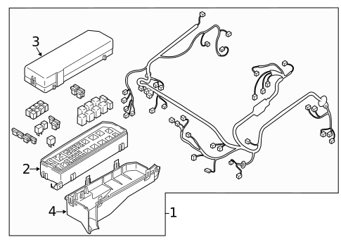 Fuse & Relay for 2003 Mazda Tribute #0