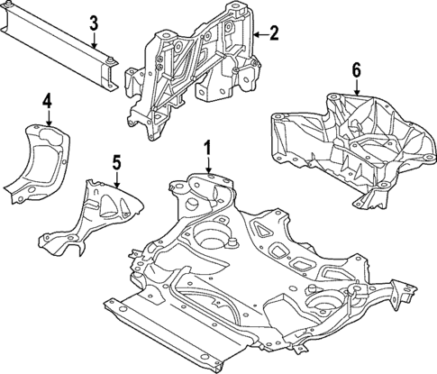 Suspension Mounting for 2024 Audi RS7 Sportback #0