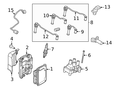 Ignition System for 2015 Ford Fiesta #0