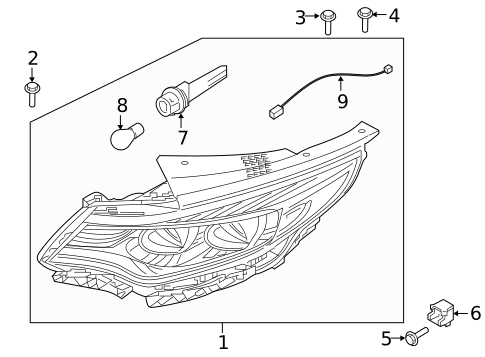 Bulbs - Chassis for 2020 Kia Optima #5