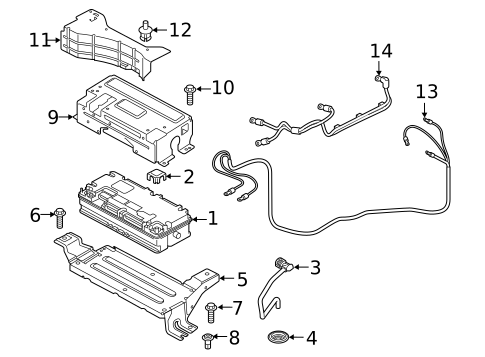 Battery for 2020 Audi RS Q8 #1