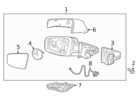 Mirrors for 2013 Buick LaCrosse #1