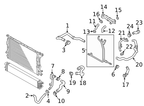 Intercooler for 2010 Audi S4 #0