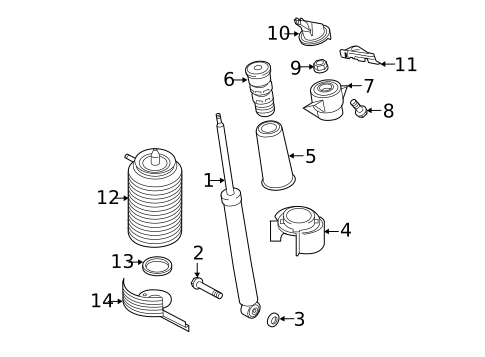Shocks & Components for 2017 Audi A6 Quattro #2