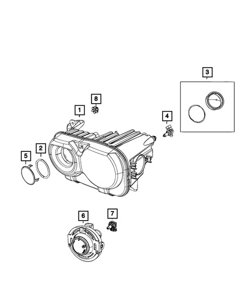 Lamps, Interior and Exterior for 2020 Dodge Challenger #5