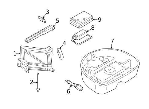 Adhesives, Sealants & Tape for 2017 Ford Edge #1
