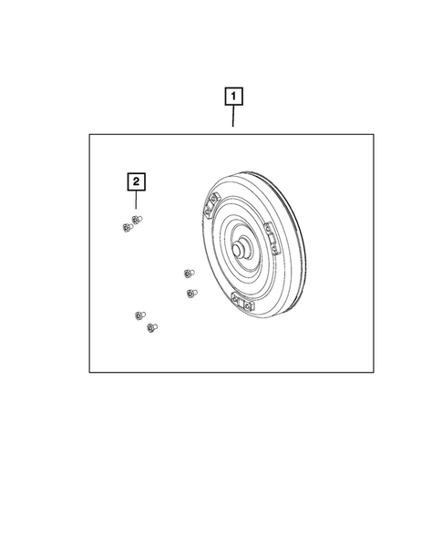 Automatic Transmission / Transaxle and Torque Converter for 2020 Ram ProMaster City #2