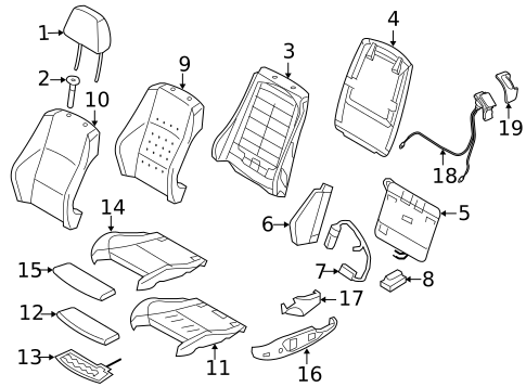 Lumbar Control Seats for 2007 BMW 328i #1