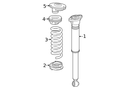 Shocks & Components for 2021 Mercedes-Benz C63 AMG S #0