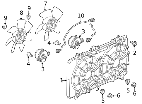 Cooling Fan for 2014 Chevrolet Camaro #0
