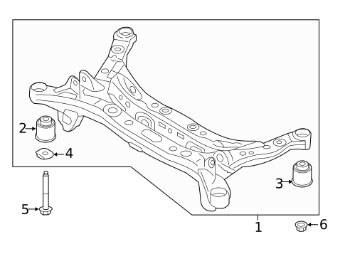 Suspension Mounting for 2019 Kia Cadenza #0