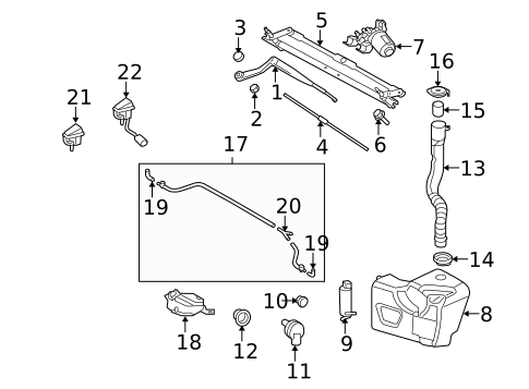 Headlamp Washers/Wipers for 2013 Land Rover Range Rover Sport #1