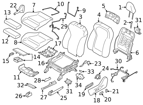 Heated Seats for 2019 Subaru Ascent #1