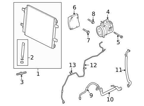 Hoses & Pipes for 2014 Jaguar XKR #0