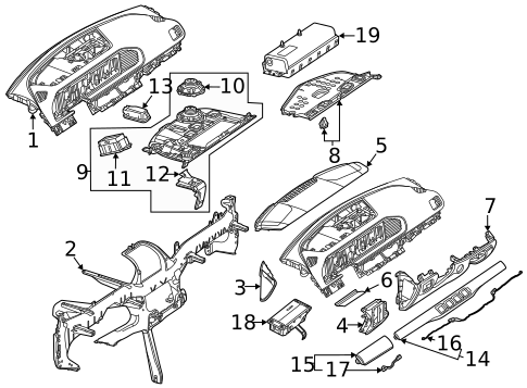 Instrument Panel for 2025 Mercedes-Benz GLE63 AMG S #0