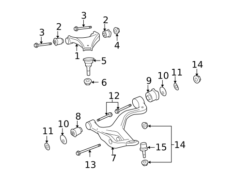 Suspension Components for 2009 Land Rover LR3 #0