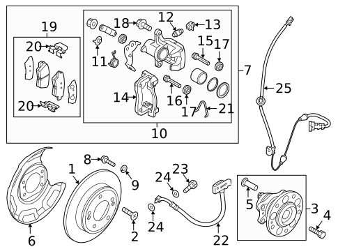 Anti-Lock Brakes for 2017 Kia Niro #2