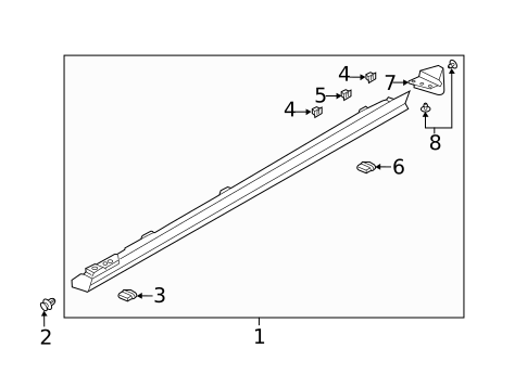 Exterior Trim - Pillars for 2024 Mazda 3 #0
