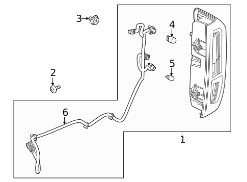 Tail Lamps for 2023 GMC Sierra 3500 HD #0