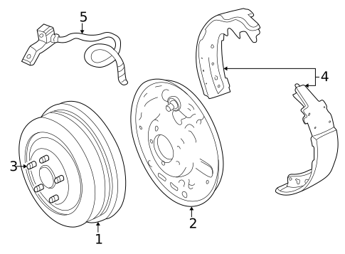 Brake Components for 1999 Dodge Durango #0