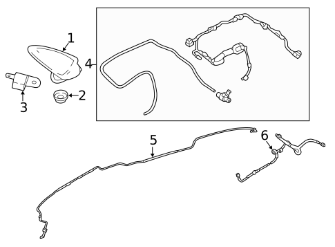 Antenna & Radio for 2019 Mazda CX-9 #0