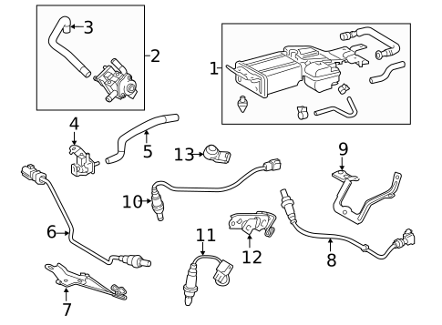 Powertrain Control for 2012 Toyota Highlander #0