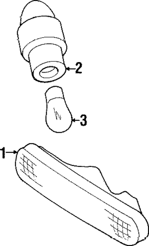 Side Marker Lamps for 2018 Cadillac XT5 #5